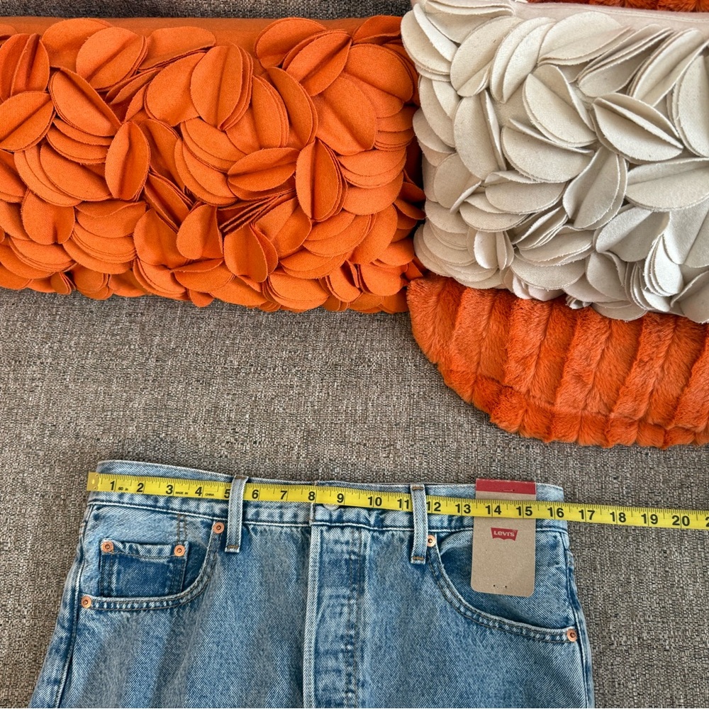 ❣️🆕Levi's Cotton Iconic Side-Slit Maxi Denim Skirt❣️ - Picture 11 of 12